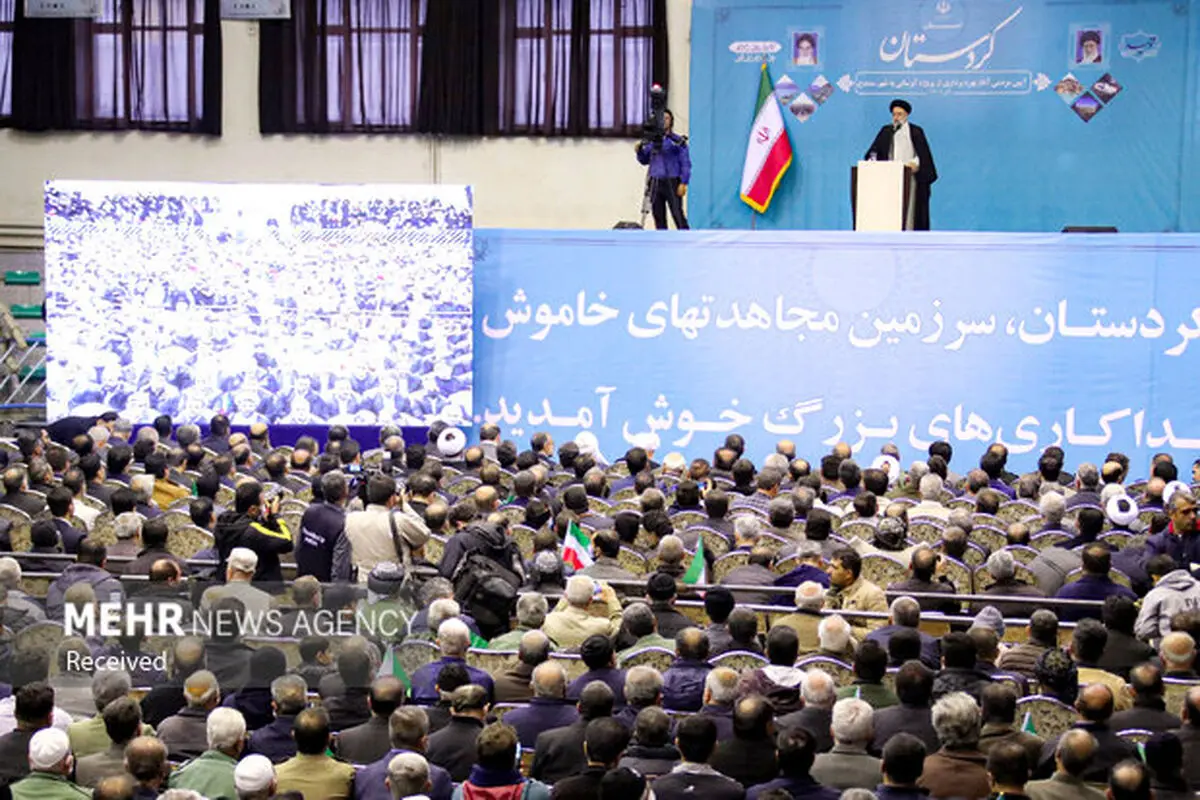 Kordestan's people have always disappointed enemies: Raeisi