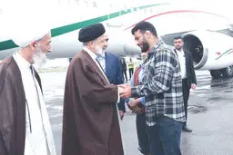 پنجمین قاب دونفره حسن یزدانی و ابراهیم رئیسی
