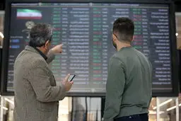 بورس، پس از پنج روز صعود، دوباره قرمز شد
