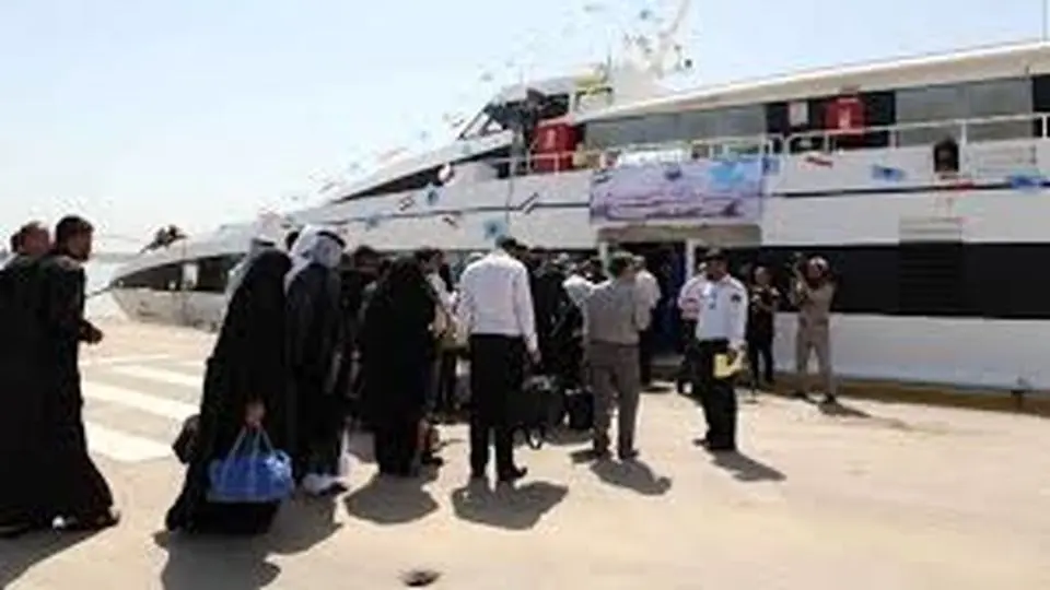 اولین سفر دریایی زائران اربعین در تاریخ ۱۰ مرداد انجام می شود