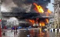 فوت دومین مصدوم حادثه آتش سوزی در پالایشگاه نفت بندرعباس

