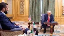  دیدار کوتاه دونالد ترامپ و جولانی+ ویدئو