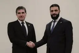 در دیدار بارزانی و جولانی چه گذشت؟