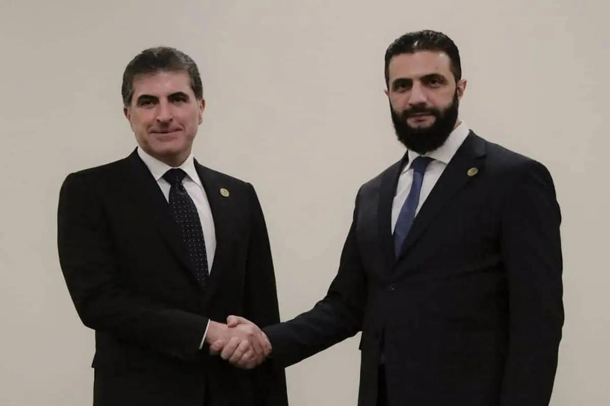در دیدار بارزانی و جولانی چه گذشت؟
