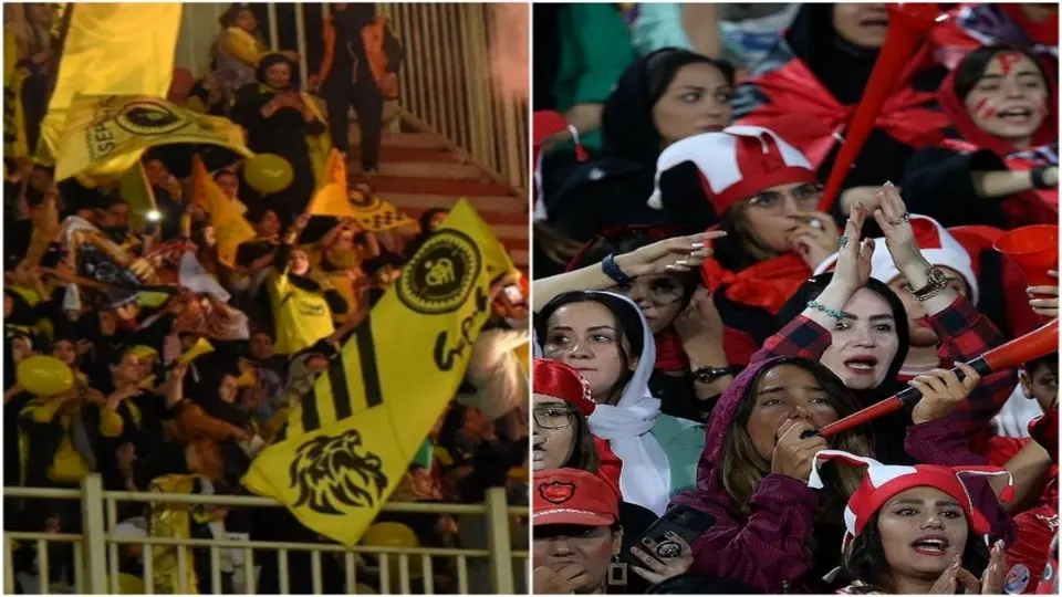 بازی سپاهان و پرسپولیس فقط با حضور زنان