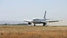 نخستین پرواز مسیر یزد - خارگ راه‌اندازی شد