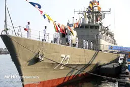Iran Army flotilla docks at Indonesia's Port of Jakarta