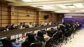  نشست خبری مدیرعامل آبفای استان اصفهان با اصحاب رسانه های گروهی