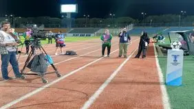 حضور اولین زن ایرانی در لیگ قهرمانان آسیا