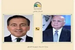 تاکید وزرای خارجه عراق و اسپانیا بر آتش بس جنگ ایران