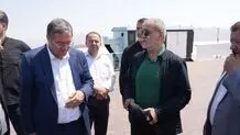 بازدید مسعود پزشکیان از دریاچه ارومیه+ عکس