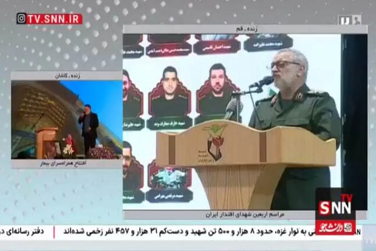 سردار شکارچی: ما آتش‌بس را بر رژیم صهیونیستی تحمیل کردیم+ویدئو