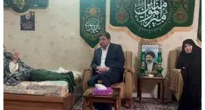 دیدار مخبر و مادر شهید رئیسی+ عکس