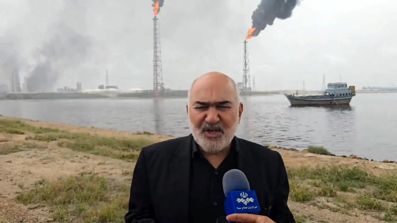 استاندار خوزستان: گازهای فلر در خوزستان رها شده و مسمومیتی برای مردم ندارد + ویدیو