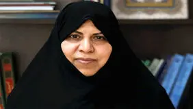 وزیر زن دولت احمدی‌نژاد در کنار مسعود پزشکیان + عکس