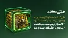 ۱۲۶ هزار درخواست برداشت، ۶ ساعته در «ملّی‌گلد» تسویه شد