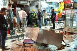 نشتی گاز و انفجار پیتزا فروشی در بندرعباس هشت مجروح بر جای گذاشت

