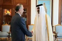 Iranian FM holds meeting with Emir of Qatar in Doha