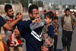 غزه بدون آب پاکیزه، در خطر مسمومیت و بیماری‌ قرار گرفته است

