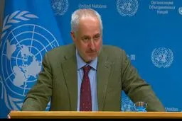سخنگوی سازمان ملل ابراز امیدواری کرد که تلاش‌های هماهنگ‌شده منجر به یک راه‌حل دیپلماتیک شود / بازگشایی تنگه هرمز اهمیت دارد