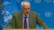 سخنگوی سازمان ملل ابراز امیدواری کرد که تلاش‌های هماهنگ‌شده منجر به یک راه‌حل دیپلماتیک شود / بازگشایی تنگه هرمز اهمیت دارد