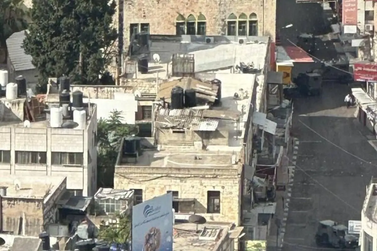 Zionist regime's military martyrs Palestinian in Nablus