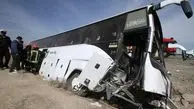 واژگونی اتوبوس در دامغان با ۲۷ مصدوم
