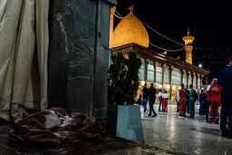 لحظه شهادت مامور امنیتی شاهچراغ / ویدئو

