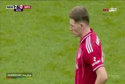 گل دوم نیوکسل به ناتینگهام فارست + ویدئو