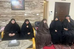 نماینده رییس‌جمهور به دیدار مادر سرلشکر باقری رفت 