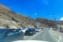 جاده کندوان یک طرفه شد 