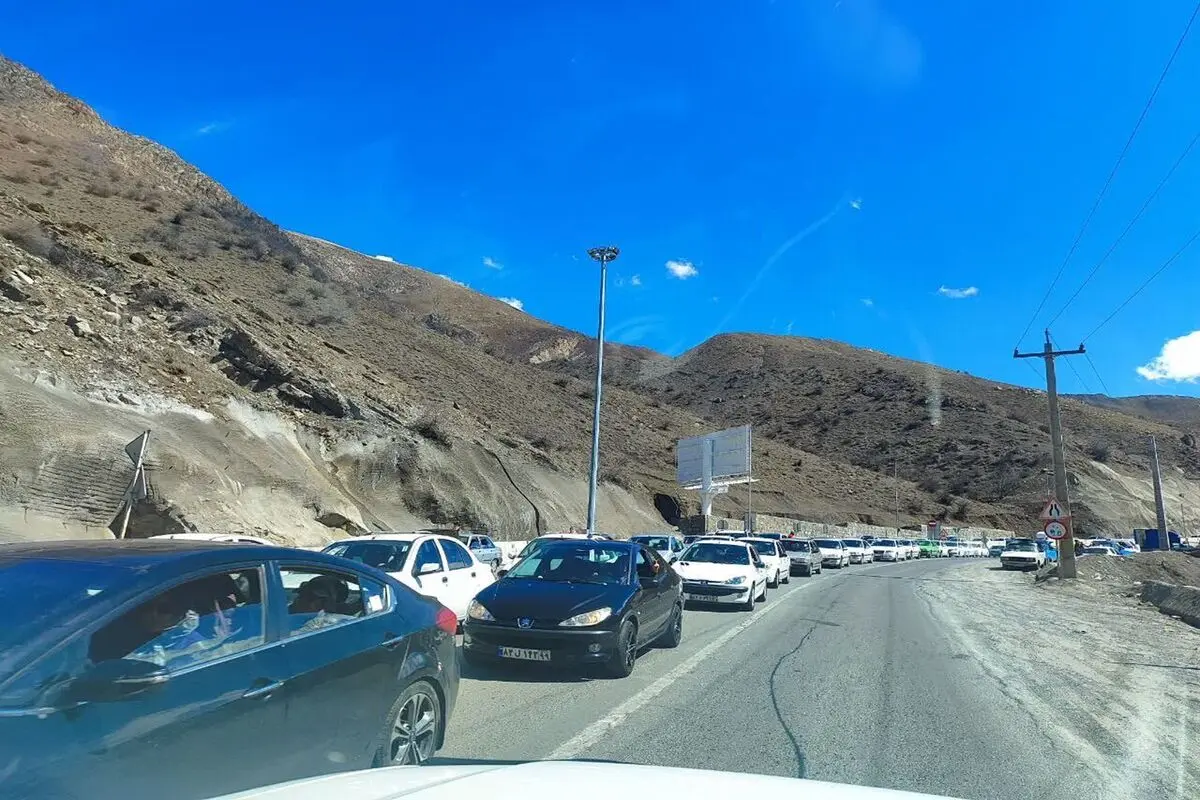 جاده کندوان یک طرفه شد 