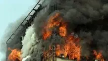 حریق برج تجاری در کرج هفت مصدوم داشت/ ۷۰ نفر نجات یافتند


