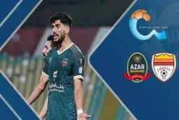 خلاصه بازی فولاد خوزستان مقابل شمس آذر قزوین را ببینید+ ویدئو