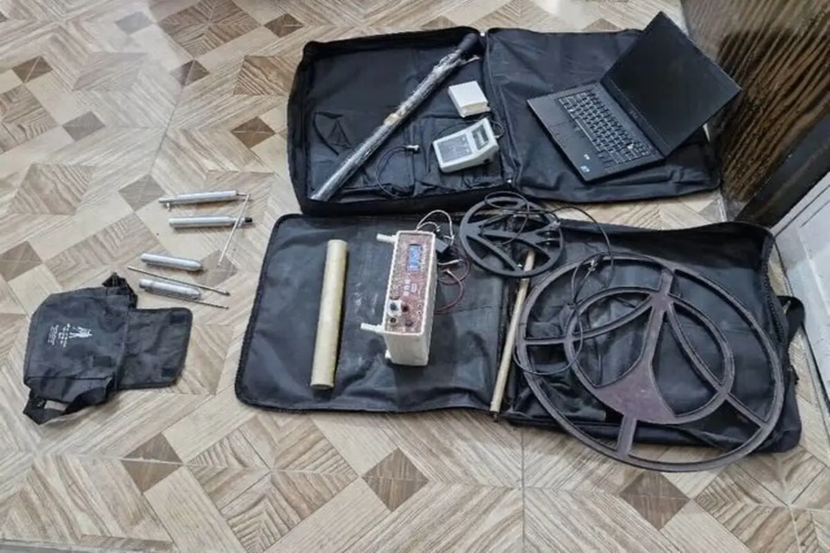 بازداشت ۶ حفار غیر مجاز در سوادکوه
