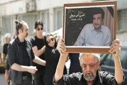 پیکر خسرو امیرصادقی تشییع شد
