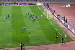 گل اول الحسین به استقلال+ ویدئو