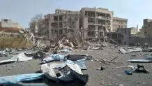 مجموعه شهید پناهی در میدان خراسان کاملا تخریب شد 