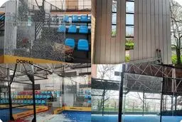 
زمیهای پدل ورزشگاه انقلاب آسیب دید 