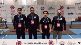  Iran visually challenged powerlifters win 8 medals