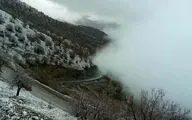 برف و باران در اردبیل و استان‌های شمالی