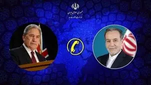 گفتگوی عراقچی با وزیر خارجه نیوزلند