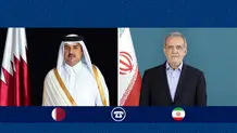 پزشکیان در تماس تلفنی با امیرقطر: ایران آماده دستیابی به یک «چارچوب عزتمندانه» در پایان بخشیدن به جنگ است