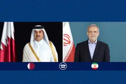 پزشکیان در تماس تلفنی با امیرقطر: ایران آماده دستیابی به یک «چارچوب عزتمندانه» در پایان بخشیدن به جنگ است