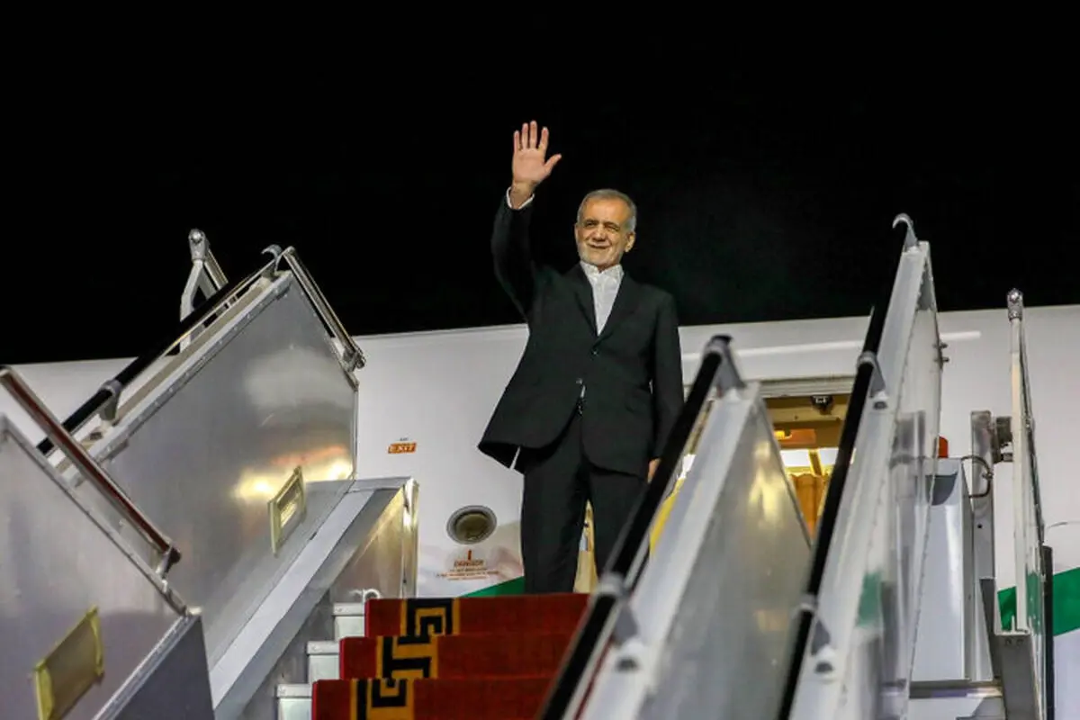  پزشکیان دوحه را به مقصد تهران ترک کرد

