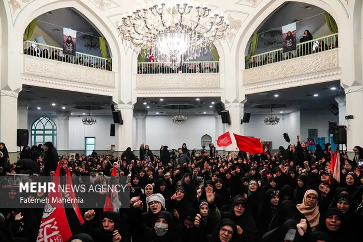 بزرگداشت شهید سیده بشری خامنه ای+ عکس