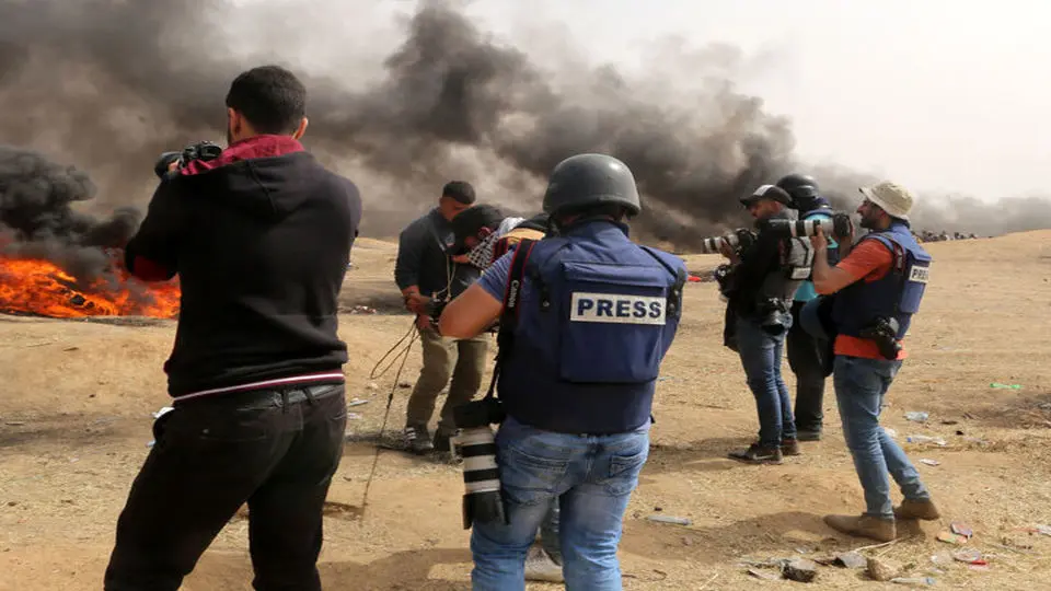 شهادت ۲۲ خبرنگار در غزه