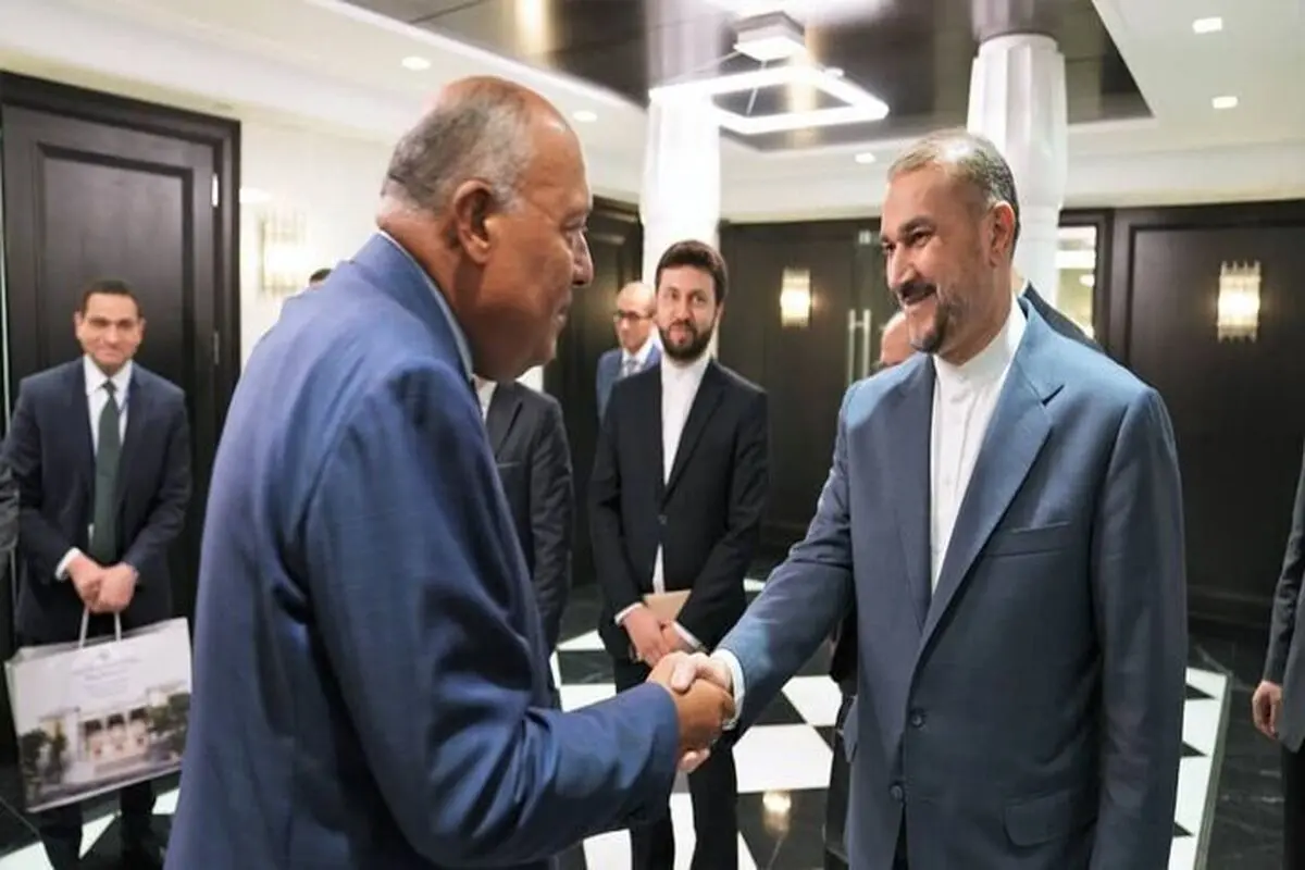گفت‌وگوی وزیر خارجه ایران با همتای مصری‌اش 