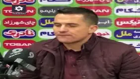 اوسمار: پرسپولیس با سطح اصلی فاصله داشت