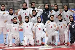 تیم فوتسال دختران ایران به مرحله نهایی راه یافت
